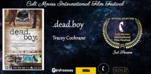 Cult Movies International Film Festival - Official Selection - Dead Boy The Documentary 2021