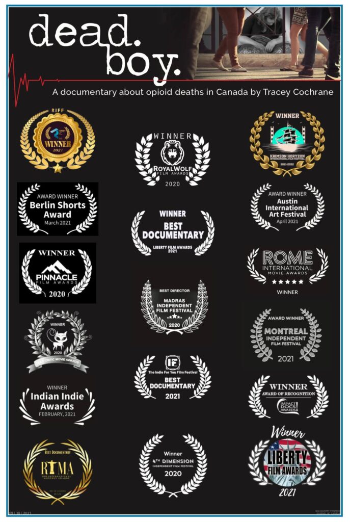Dead Boy A documentary on opioid deaths in Canada - 2021
